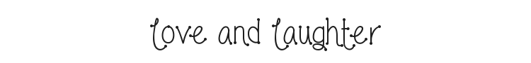 Love and Laughter Font