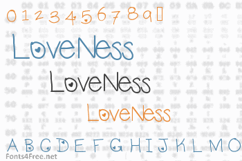 LoveNess Font