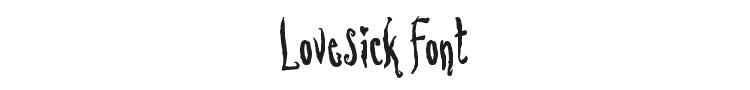Lovesick Font Preview
