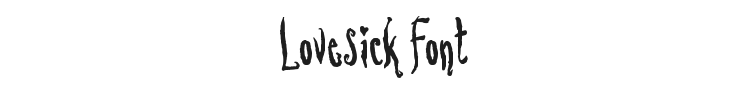 Lovesick Font