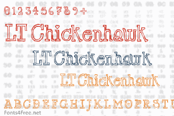 LT Chickenhawk Font