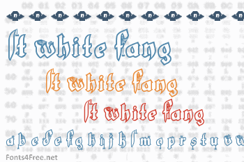 LT White Fang Font