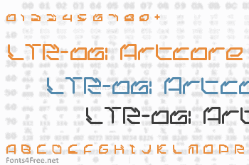 LTR-06: Artcore Font