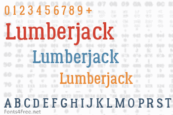 Lumberjack Font