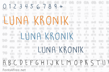 Luna Kronik Font