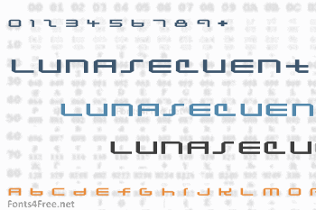 Lunasequent Font