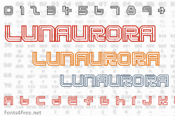 Lunaurora Font