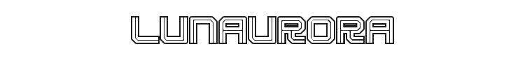 Lunaurora Font Preview