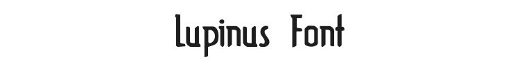 Lupinus Font