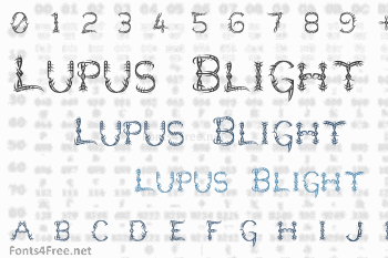 Lupus Blight Font