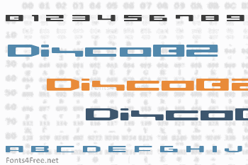 LVDC Disco02 Font