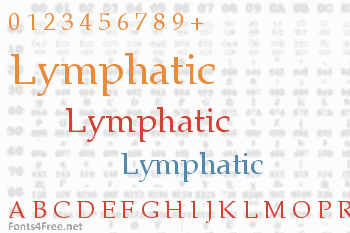 Lymphatic Font