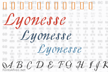 Lyonesse Font