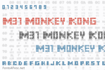 M31 Monkey Kong Font