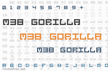 M38 Gorilla Font