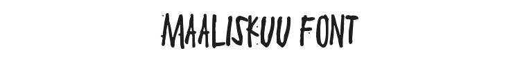 Maaliskuu Font