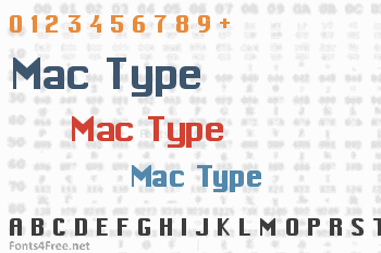 Mac Type Font