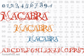 Macabra Font