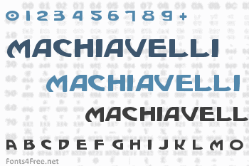 Machiavelli Font