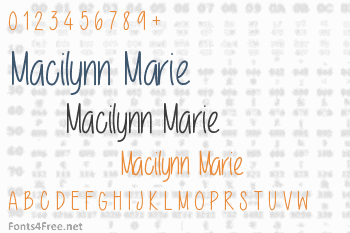 Macilynn Marie Font