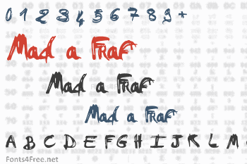 Mad a Fraf Font