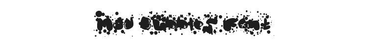 Mad Bubbles Font