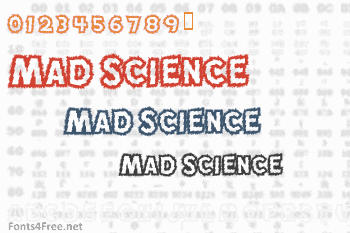 Mad Science Font