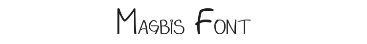 Magbis Font Preview