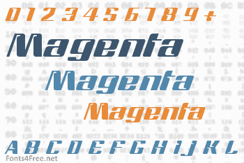 Magenta Font