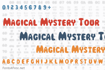 Magical Mystery Tour Font