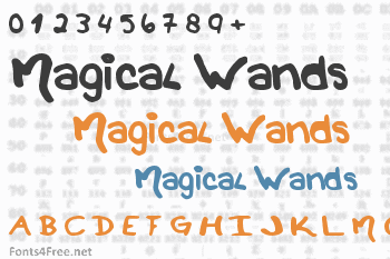 Magical Wands Font