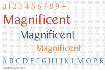 Magnificent Font