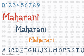 Maharani Font