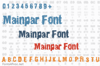 Mainpar Font