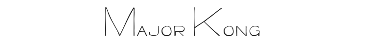 Major Kong Font