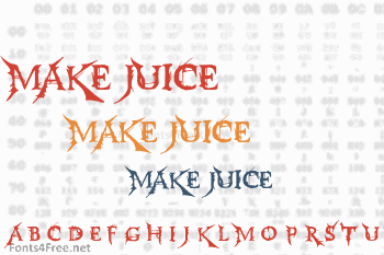 Make Juice Font