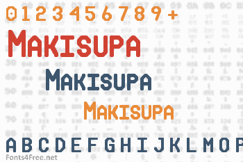 Makisupa Font