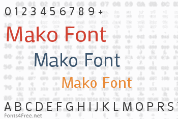 Mako Font