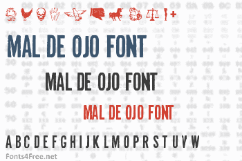 Mal de Ojo Font