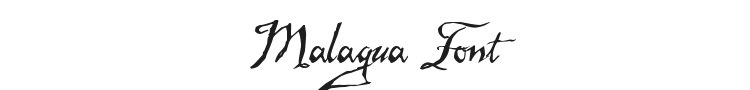 Malagua Font Preview