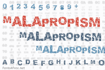 Malapropism Font