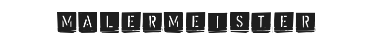 Malermeister Font