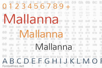 Mallanna Font