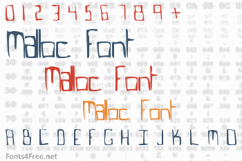 Malloc Font