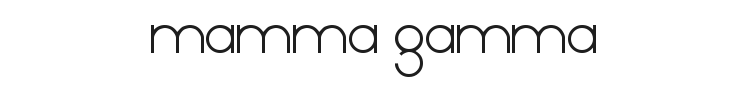 Mamma Gamma Font Preview