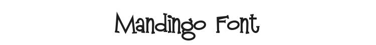 Mandingo Font Preview