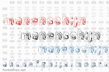 Manenschijn 02 Font