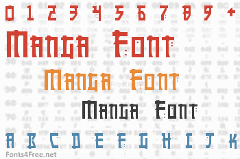 Manga Font