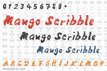 Mango Scribble Font