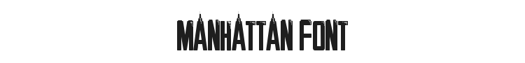 Manhattan Font Preview